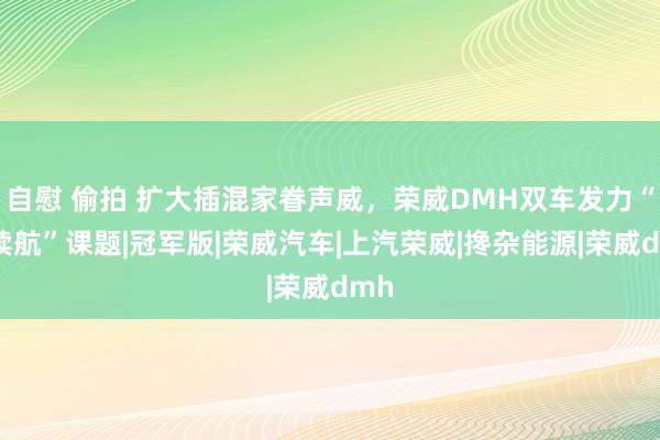 自慰 偷拍 扩大插混家眷声威，荣威DMH双车发力“长续航”课题|冠军版|荣威汽车|上汽荣威|搀杂能源|荣威dmh