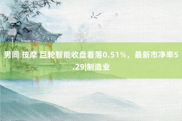 男同 按摩 巨轮智能收盘着落0.51%，最新市净率5.29|制造业